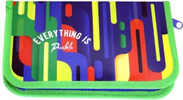 Пенал 1 отделение АБСТРАКТНЫЙ СТИЛЬ (ПН-1635) обложка книги