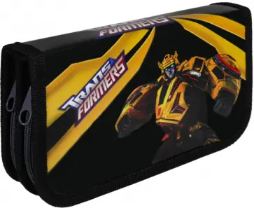 Пенал "Золотой трансформер", два отделения, ламинированный картон (ПН-5987) обложка книги