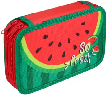 Пенал 2 отделения СОЧНЫЙ АРБУЗ-1 (ПН-1242) обложка книги