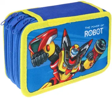 Пенал 3 отделения РОБОТ- 2 (ПН-1251) обложка книги