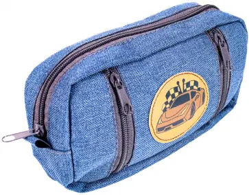 Пенал-косметичка СИНИЙ. ГОНКИ (ПН-5019) обложка книги