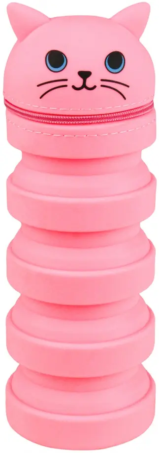 Пенал-косметичка ЦВЕТНЫЕ КОТЫ ассортимент (ПН-8681) обложка книги