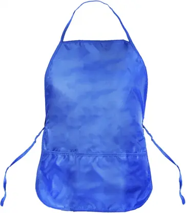 Фартук для труда, с одним карманом, синий (Ф-1924) обложка книги