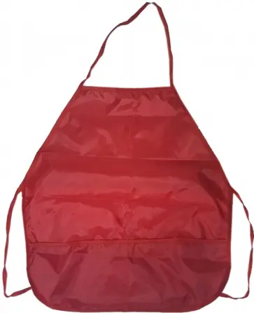 Фартук с 2 карманами КРАСНЫЙ (Ф-1409) обложка книги