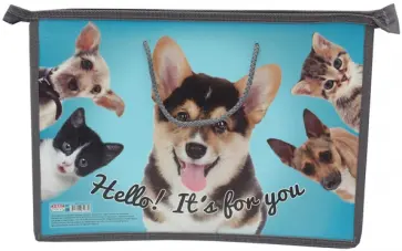 Папка "Щенки и котята", А4 (П-1077) обложка книги