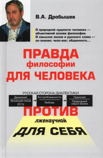 Вячеслав Дробышев - Правда философии для человека. Против лженаучной для себя Вячеслав Дробышев - Правда философии для человека. Против лженаучной для себя обложка книги