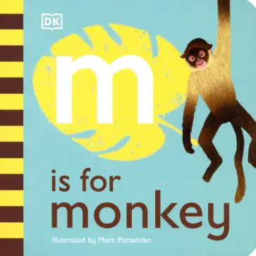 M is for Monkey обложка книги