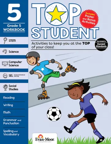 Top Student. Grade 5. Activity Book обложка книги