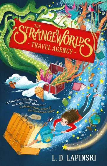 L. Lapinski - The Strangeworlds Travel Agency обложка книги