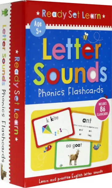 Letter Sounds Phonics Flashcards Letter Sounds Phonics Flashcards обложка книги
