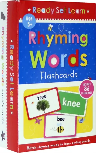 Rhyming Words Flashcards обложка книги
