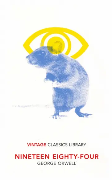 George Orwell - Nineteen Eighty Four обложка книги