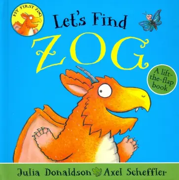 Julia Donaldson - Let's Find Zog обложка книги