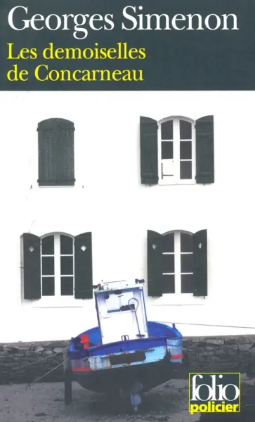 Georges Simenon - Les demoiselles de Concarneau обложка книги