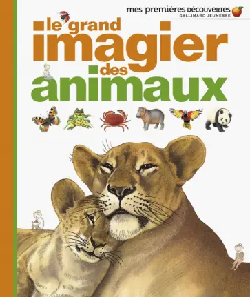 Le grand imagier des animaux обложка книги