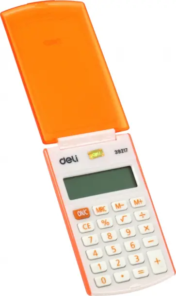 Калькулятор карманный 8-разрядный (E39217/OR) обложка книги
