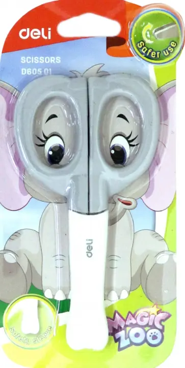 Ножницы детские "Magic Zoo" (125 мм, в ассортименте) (ED60501) Ножницы детские "Magic Zoo" (125 мм, в ассортименте) (ED60501) обложка книги