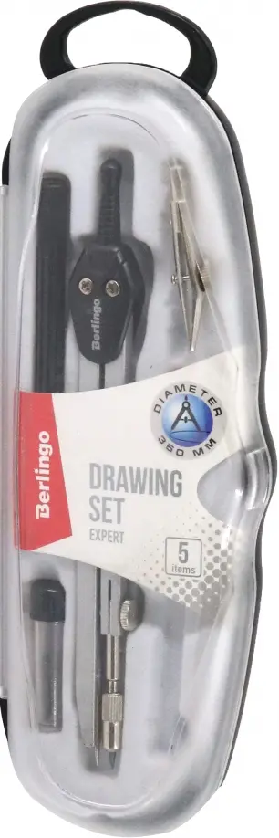 Готовальня 5 предметов "Expert" (DS_20505) обложка книги