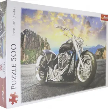 Trefl.Puzzle-500. Мотоцикл Trefl.Puzzle-500. Мотоцикл обложка книги