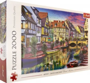 Trefl.Puzzle-2000. Кольмар, Франция Trefl.Puzzle-2000. Кольмар, Франция обложка книги