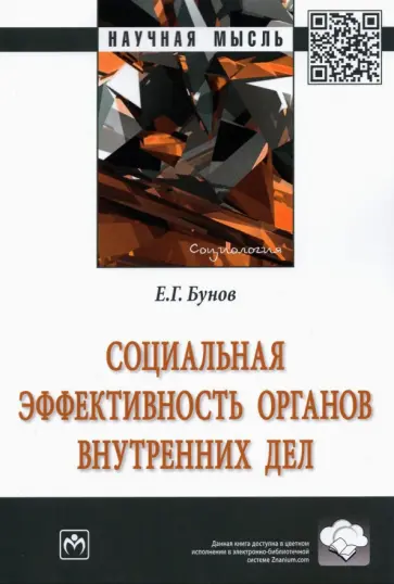 Егор Бунов - Социальная эффективность органов внутренних дел обложка книги