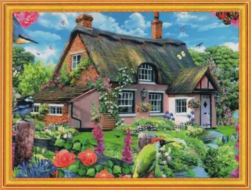 Картина 2 в 1 40х50 см ЛЕТО В ДЕРЕВНЕ (M-11666) обложка книги