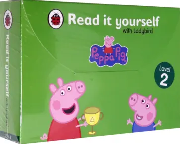 Peppa Pig. Read it yourself with Ladybird Tuck Box Set. Level 2 обложка книги