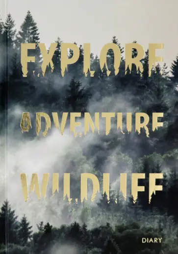 Ежедневник недатированный "Туманный лес", А5, 152 листа, линия (ЕЖФ21515208) обложка книги