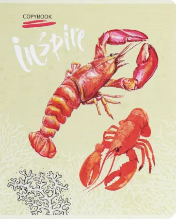 Тетрадь 48 листов, МОРСКИЕ ОБИТАТЕЛИ, ассортимент (48-1189) обложка книги