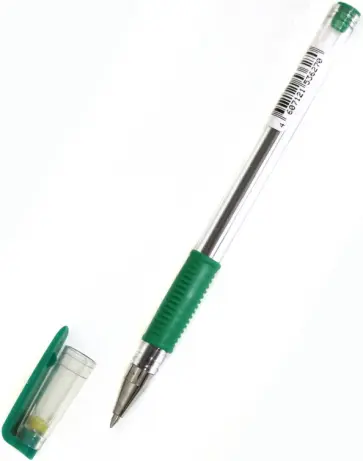 Ручка гелевая Comfort, зеленая обложка книги