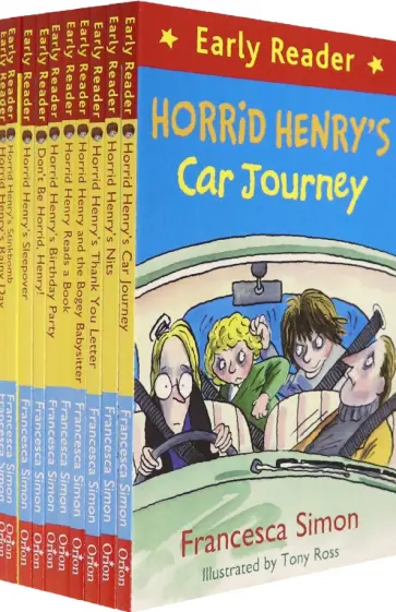Francesca Simon - Horrid Henry Early Reader 10-book shrinkwrap обложка книги