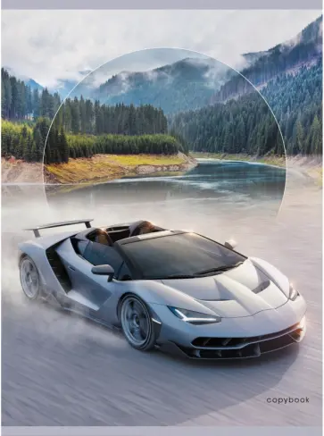 Тетрадь для конспектов 80 листов, А4, Драйв (Т4804740) обложка книги