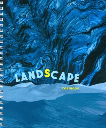 Тетрадь на гребне "Космические льды", А5, 96 листов, клетка, в ассортименте (ТС2Л967281) обложка книги