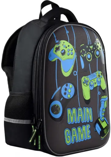 Ранец школьный "Джойстики", 29х39,5х14 см. (53686) обложка книги
