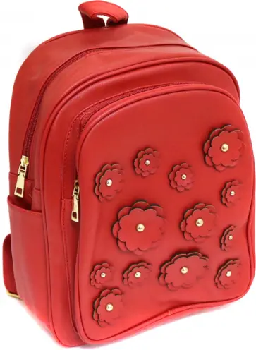 Рюкзак "Цветы", искусственная кожа, 35х26х16 см. (44008) обложка книги