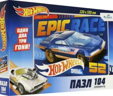 Hot Wheels. Пазл-104 Muscle Speeder (05859) Hot Wheels. Пазл-104 Muscle Speeder (05859) обложка книги