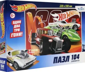 Hot Wheels. Пазл-104 Трасса 68 (05861) Hot Wheels. Пазл-104 Трасса 68 (05861) обложка книги