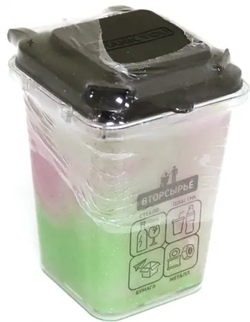 Надувная мяшка мусорный бак 110 гр с трубочкой, ассортимент (Т17799) обложка книги