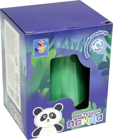 Пенек с растущей пандой 10.5*7*8 см (Т15946) обложка книги