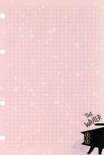 Блок сменный для тетрадей на кольцах 50 листов, А5, клетка, Writer (N2713) обложка книги