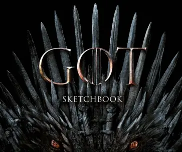 Скетчбук. Игра Престолов. Дракон (твердый переплет, 96 страниц, 240х200 мм) обложка книги