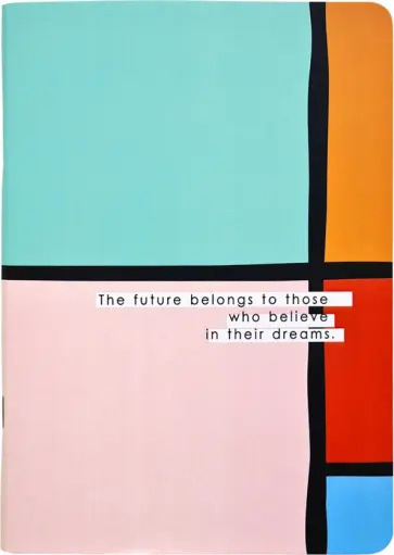 Тетрадь общая "Abstract. Прямоугольники", 48 листов, клетка (N2484) обложка книги