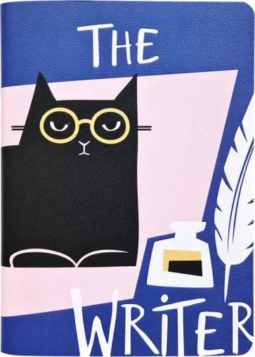 Тетрадь общая "Writer. Кот", 48 листов, клетка (N2494) обложка книги