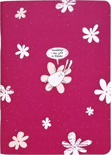 Тетрадь общая "Bunny. Цветы", 48 листов, клетка (N2496) обложка книги