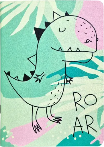 Тетрадь общая "Fyr-Fyr. Динозавр", 48 листов, клетка (N2501) обложка книги