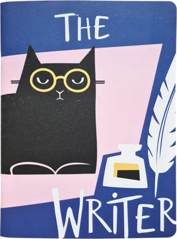 Тетрадь общая "Writer. Кот", А4, 40 листов, клетка (N2637) обложка книги