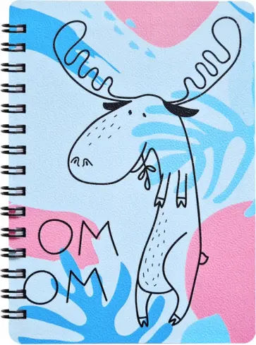 Блокнот (80 листов, 102х142 мм, спираль) Fyr-Fyr, лось (N2655) обложка книги