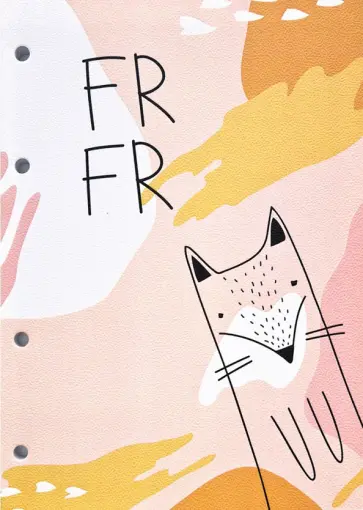 Блокнот "Fyr-Fyr. Лис", 80 листов, клетка (N2437) обложка книги