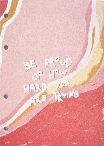 Блокнот-еженедельник 80 листов, А5, склейка, Paints, розовый (N2443) обложка книги