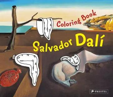 Salvador Dali. Coloring Book обложка книги